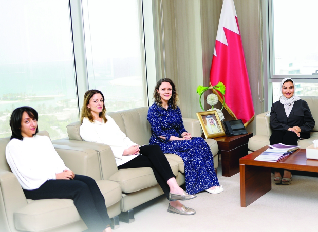 <p>Ombudswoman Ghada Habib received Deputy Head of Mission of the UK to Bahrain Fiona Walker Doyle.</p>
<p>The meeting aimed to enhance co-operation and share expertise.</p>
<p>The Ombudswoman gave an overview of her office&rsquo;s recent activities highlighting transparency, accountability, and building public trust within law enforcement.</p>
<p>They discussed issues of mutual concern.</p>
<p>Ms Doyle commended the Ombudsman Office&rsquo;s key role in advancing human rights in Bahrain and emphasised the importance of continued co-operation and expertise exchange.</p>